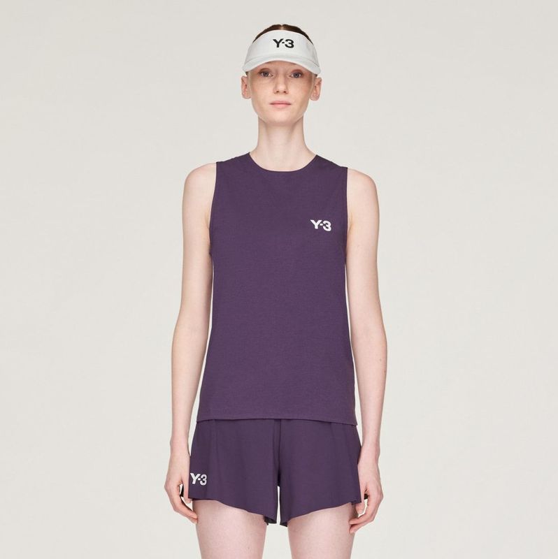 Y-3 - Tennis Pro Match - Tanktop - Paars