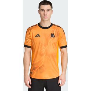 AS Roma - 25/26 Away Authentic Jersey - Oranje - Kleding