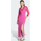 Adidas - Adicolor Classics 3 Stripes - Maxi Jurk - Zwart - 93% Katoen 7% Elastaan