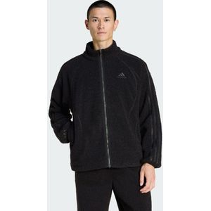 ADIDAS ORIGINALS - TEAMGEIST - Fleece Jas - Zwart