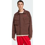 adidas - Originals - Tussenjas - Bruin - Regular Fit