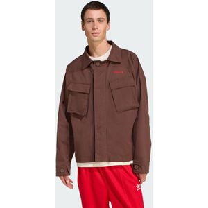 adidas - Originals - Tussenjas - Bruin - Regular Fit