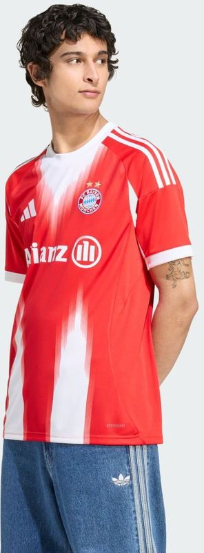 Adidas - FC Bayern 25/26 - Thuis T-shirt - Rood - Korte Mouwen