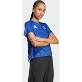 adidas - Training Shirt - Marineblauw Wit Rood - Dames