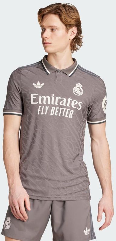 adidas - Real Madrid - Heren Trui - Grijs - Poly Mesh