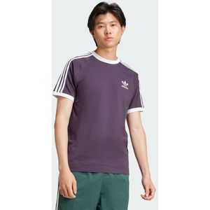 adidas - Adicolor Classics 3-Stripes Tee - Paars - Sportshirt