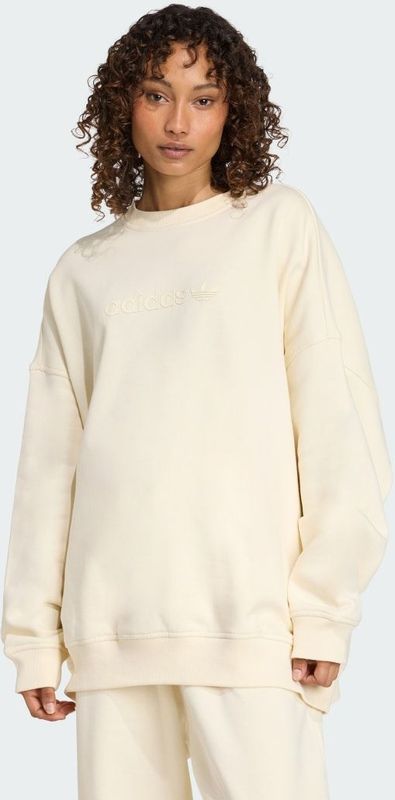 Sweater - Crewht - Katoen/Polyester - Sportief