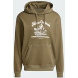 Olive Strata - Hoodie - Katoen - Sportief