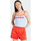 Adidas Originals Tank Top - Zwart - Katoen - Slanke Pasvorm