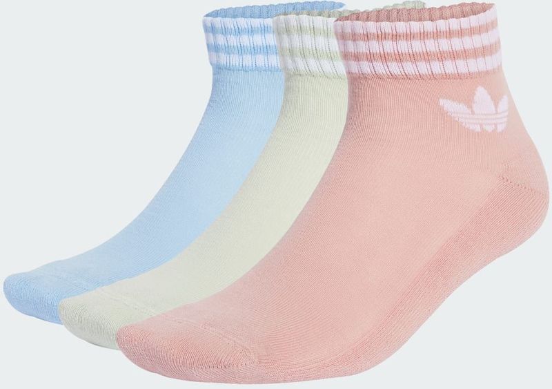 3-Stripes Enkelsokken 3 Paar