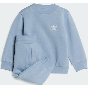 Adidas - Originals Trefoil Crew Set - Babykledingset - Zacht Comfort