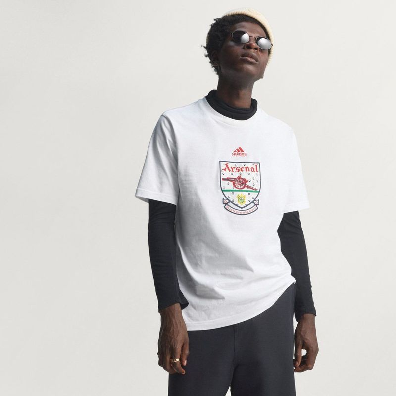 adidas - Arsenal F.C. T-Shirt - Wit - Heren - Retro 1992-94