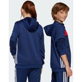 Adidas - Tiro 25 Essentials Hoodie - Sweater - Zwart - 100% Gerecycled Polyester