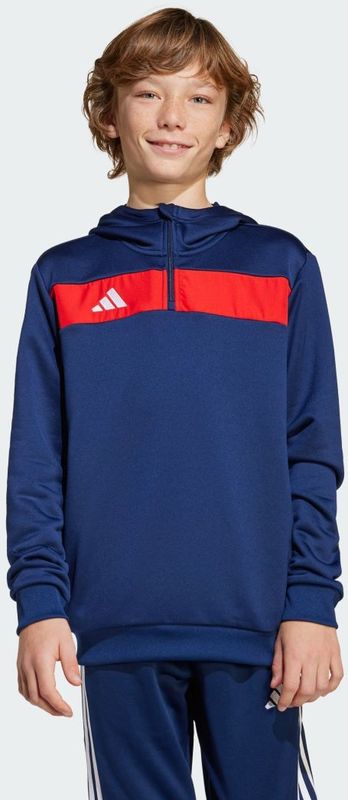 Adidas - Tiro 25 Essentials Hoodie - Sweater - Zwart - 100% Gerecycled Polyester