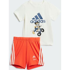 adidas Sportswear Disney Mickey Mouse T-shirt Setje - Kinderen - Wit- 74