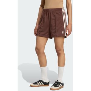 ADIDAS ORIGINALS - Firebird - Broek - Chocoladebruin - Loosefit - High Waist