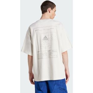 adidas - EQT Graphic T-shirt 1 - Wit - T-shirt