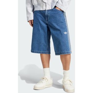 Korte Broeken - Denim - Acid Washed - Loosefit - Logoprint