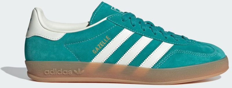 Adidas - Gazelle - Sneakers - Teal - Leer