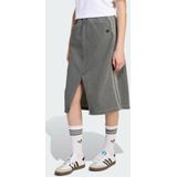 adidas - Denim Rokken - Grijs - Katoen Jersey