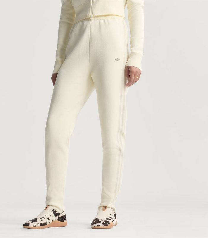 adidas Originals - Trainingsbroeken - Beige - Dames - Met Logo-Vormige Applicatie