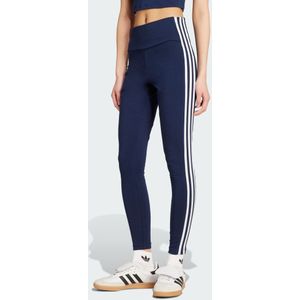 adidas - Leggings - Zwart - Katoen - Strakke Pasvorm