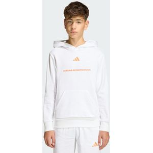 ADIDAS SPORTSWEAR Sportief sweatshirt  oranje / wit