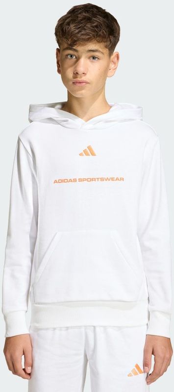 ADIDAS SPORTSWEAR Sportief sweatshirt  oranje / wit