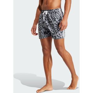 Essentials 3-Stripes Animal-Print CLX Zwemshort