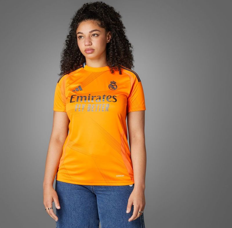 adidas - Real Madrid 24/25 - T-shirt - Oranje - Korte Mouwen