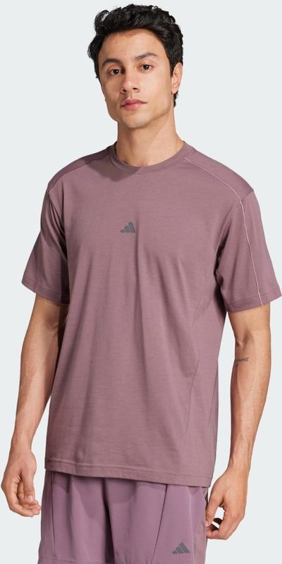 adidas - Yoga Tee - Paars - T-shirt