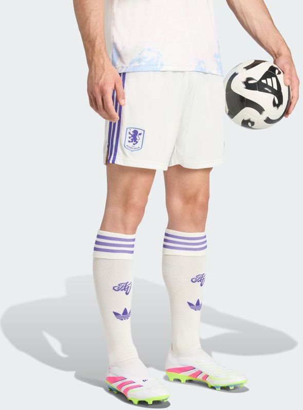 adidas - Aston Villa FC 2025/26 - Korte Broeken - Wit