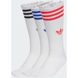 adidas Originals - 3S HIGH CR S - Sportsokken - White / Lucid Red / Lucid Blue
