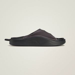 Adidas by Stella McCartney - Schoenen - Zwart - Rubber - Logo Slides