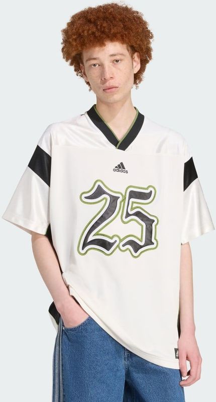 adidas Originals - Shirt - Zwart - V-hals - Halve Mouw