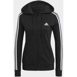 Adidas Essentials 3-Stripes Vest Zwart Dames - Maat XS