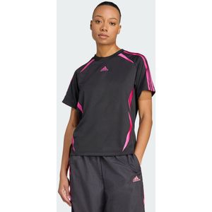 adidas Originals - Adicolor Teamgeist - T-shirt - Donkerroze / Zwart