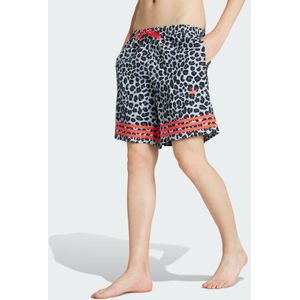 adidas - Leopard - Zwembroek - Blauw - 100% Polyester