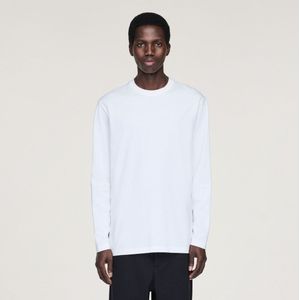 Y-3 - Graphic Long Sleeve T-shirt - Wit