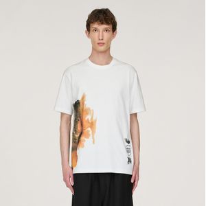 Y-3 - Oversized T-shirt - Wit - Heren - 100% Katoen