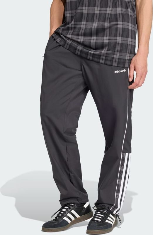 ADIDAS ORIGINALS - Tartan - Broek - Grijs/Zwart/Wit