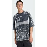 adidas Originals - T-Shirt - Zwart - Heren - Losse Sportieve Oversized Snit