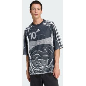 adidas Originals - T-Shirt - Zwart - Heren - Losse Sportieve Oversized Snit