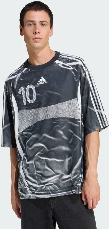adidas Originals - T-Shirt - Zwart - Heren - Losse Sportieve Oversized Snit