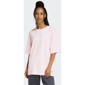 MINI EMBROIDERY OVERSIZED GRAPHIC T-SHIRT