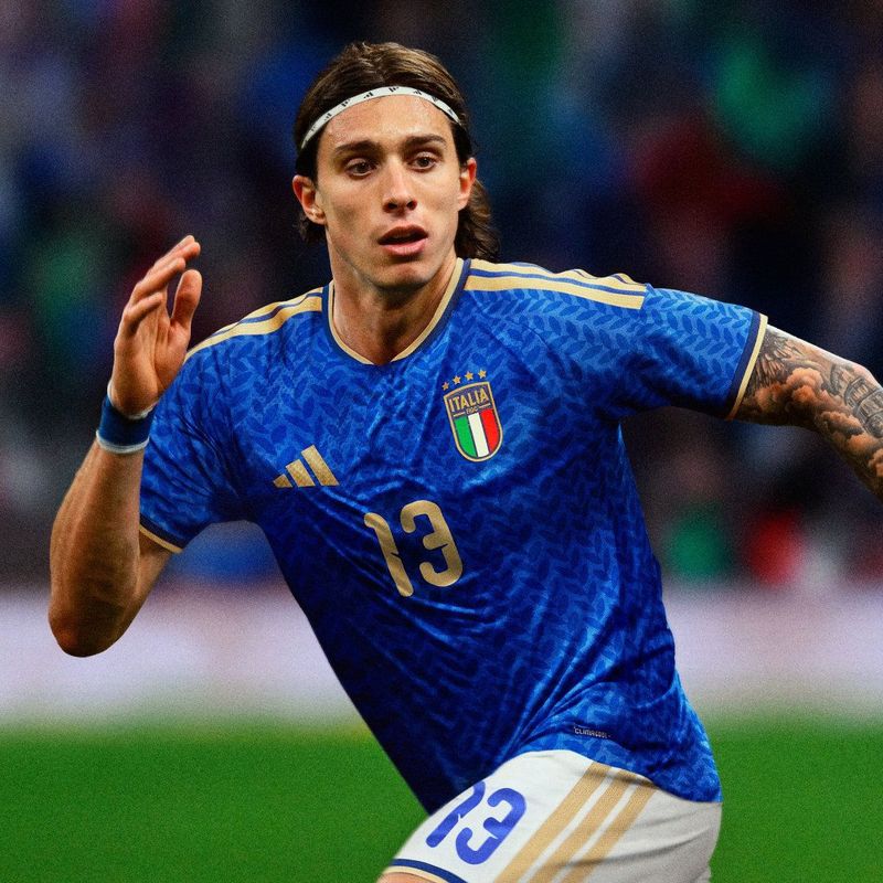 ADIDAS PERFORMANCE Tricot 'Italien 26 Authentic'  beige / blauw / azuur / wit