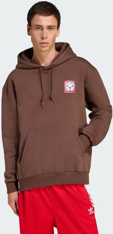 Adidas - Originals Graphic Hoodie - Fleece - Zwart