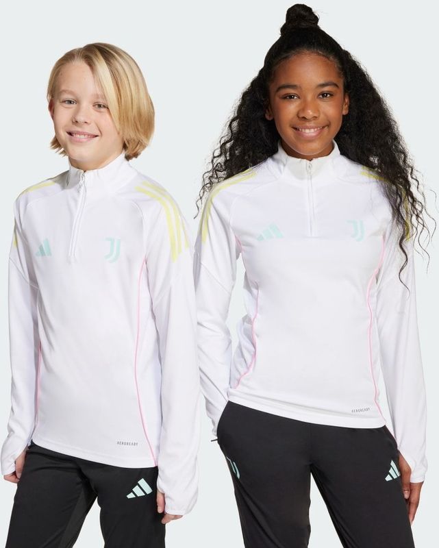 adidas - Juventus Trainingstrui - Wit - 100% Gerecycled Polyester