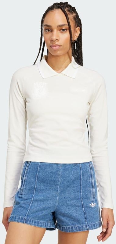 adidas - Originals Crest - T-shirt - Lange Mouwen - Zwart