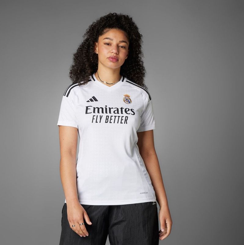 Adidas - Real Madrid 24/25 Thuis T-shirt - Wit - 100% Gerecycled Materiaal